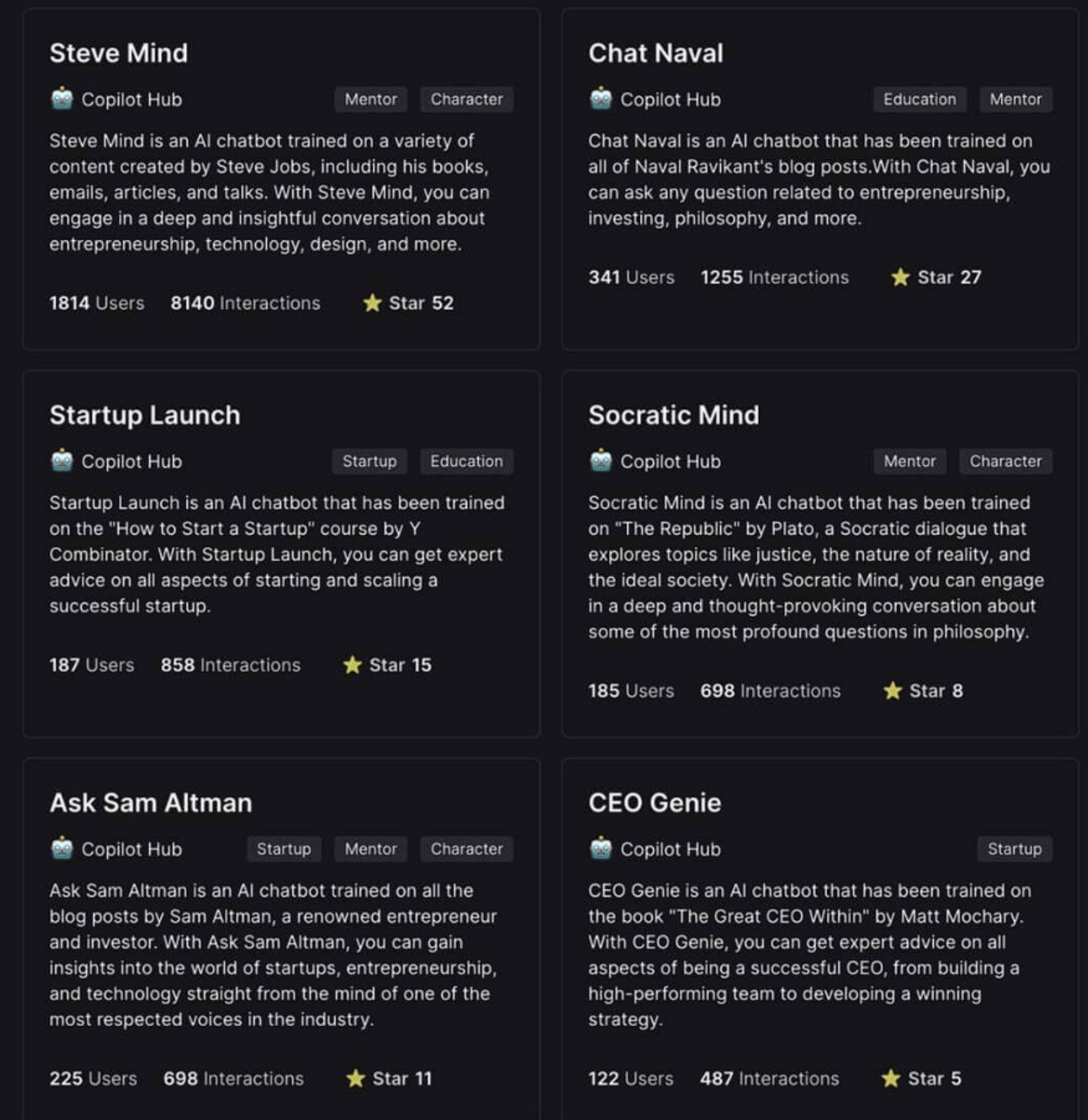 图片[2]-Copilot Hub 基于 ChatGPT 根据个人私有数据创建智能知识库&人格化 AI-学点AIweb3中心