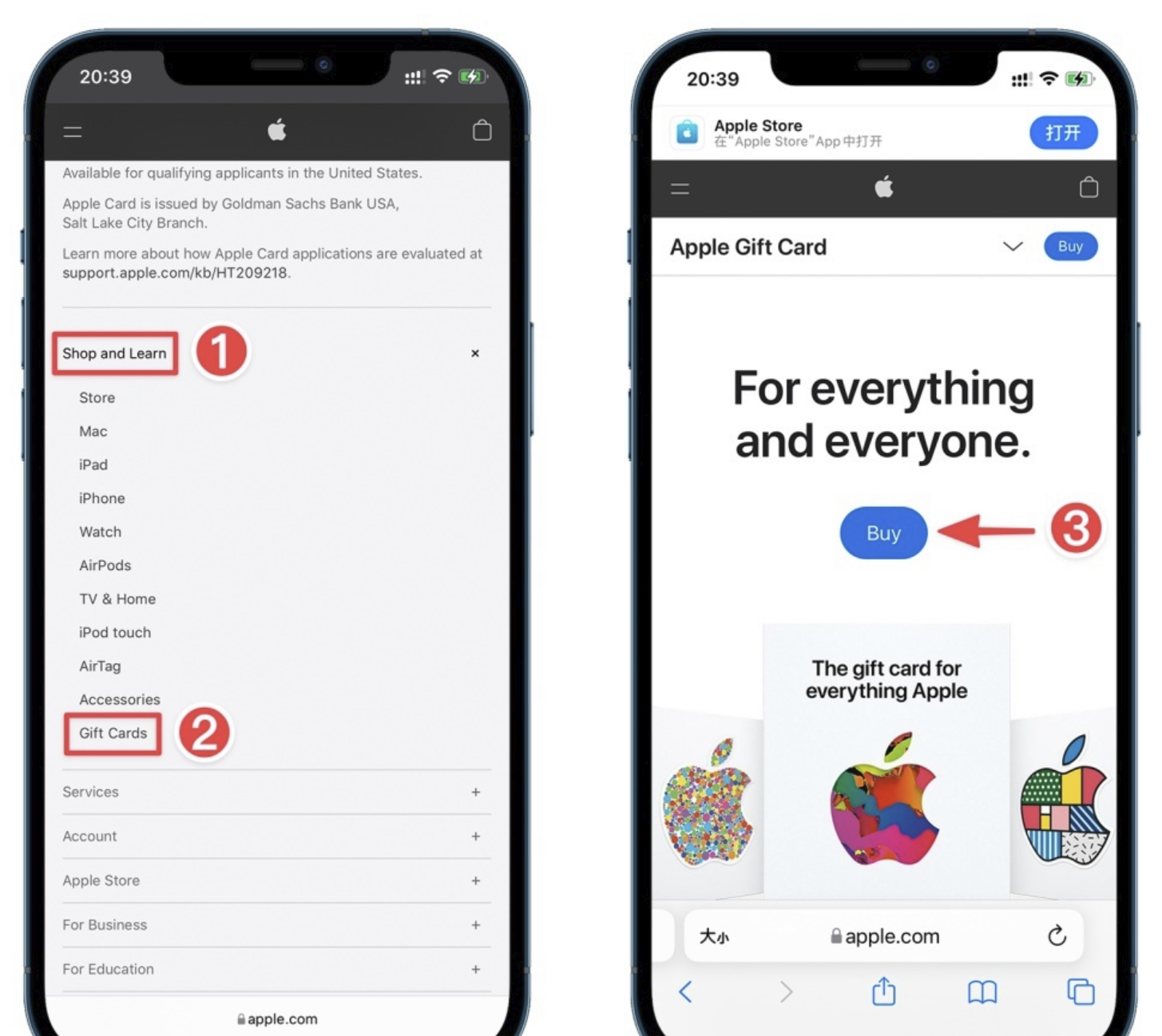 图片[2]-手把手教你购买充值，美区Apple ID礼品卡-学点AIweb3中心