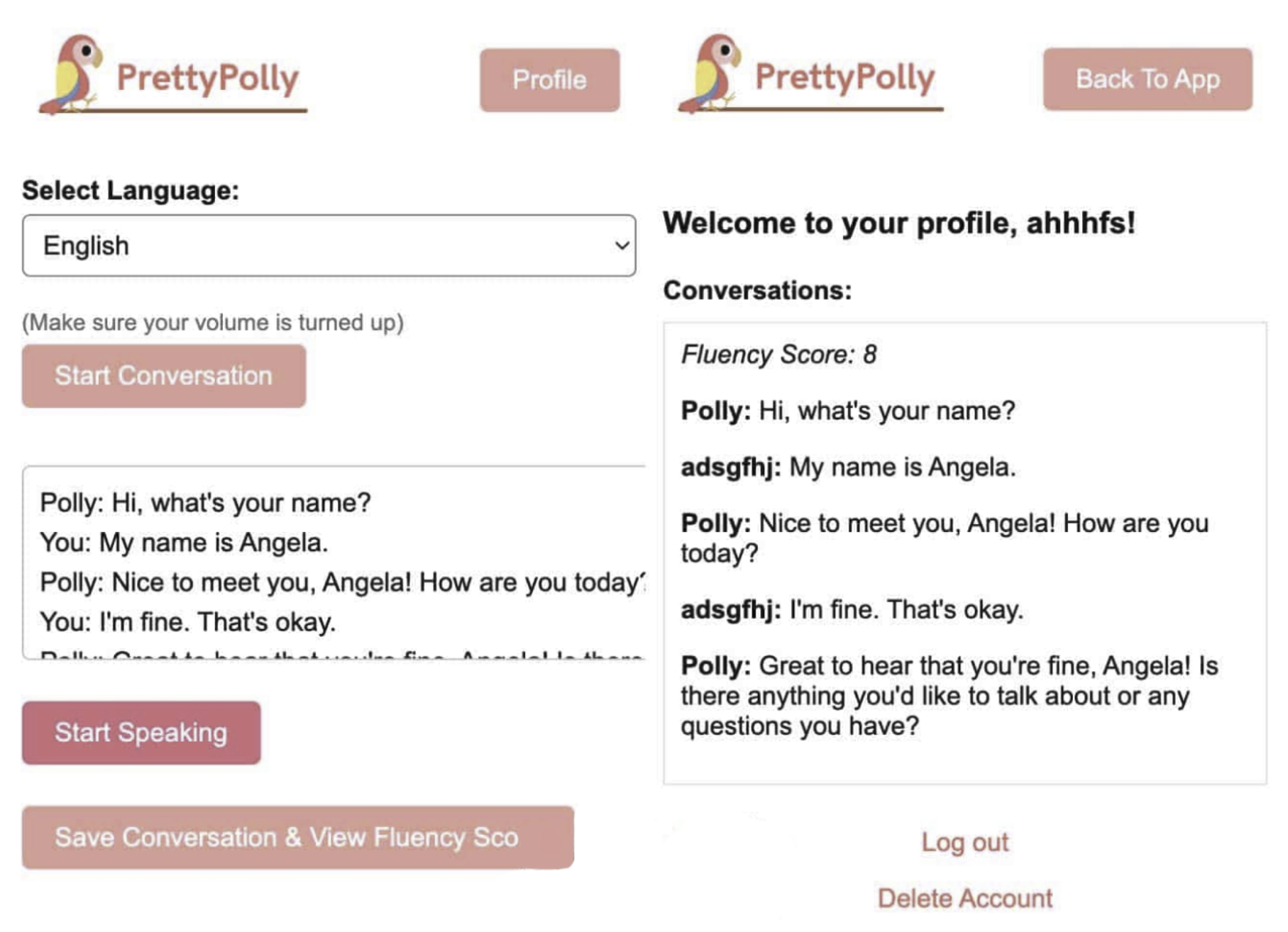PrettyPolly-免费在线AI外语口语练习工具-学点AIweb3中心
